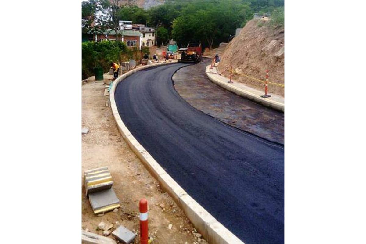 Esta vía será entregada a mediados de octubre, con una inversión de $900 millones. (Foto: Suministrada/V)
