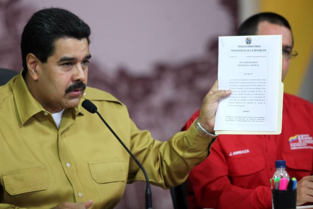 “Este año si voy a ir a Nueva York a llevar la voz de Venezuela, del Alba, la voz de Chávez”, dijo Maduro. (Foto: AFP / VANGUARDIA LIBERAL)