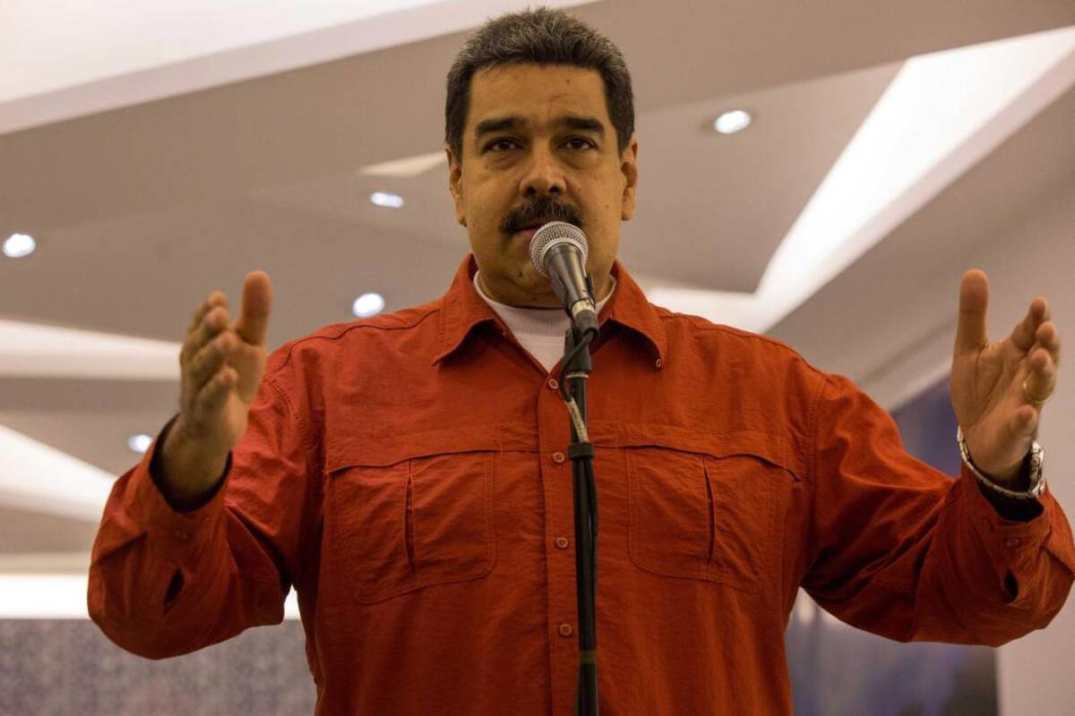 Nicolás Maduro, presidente de Venezuela. (Foto: EFE/VANGUARDIA LIBERAL )