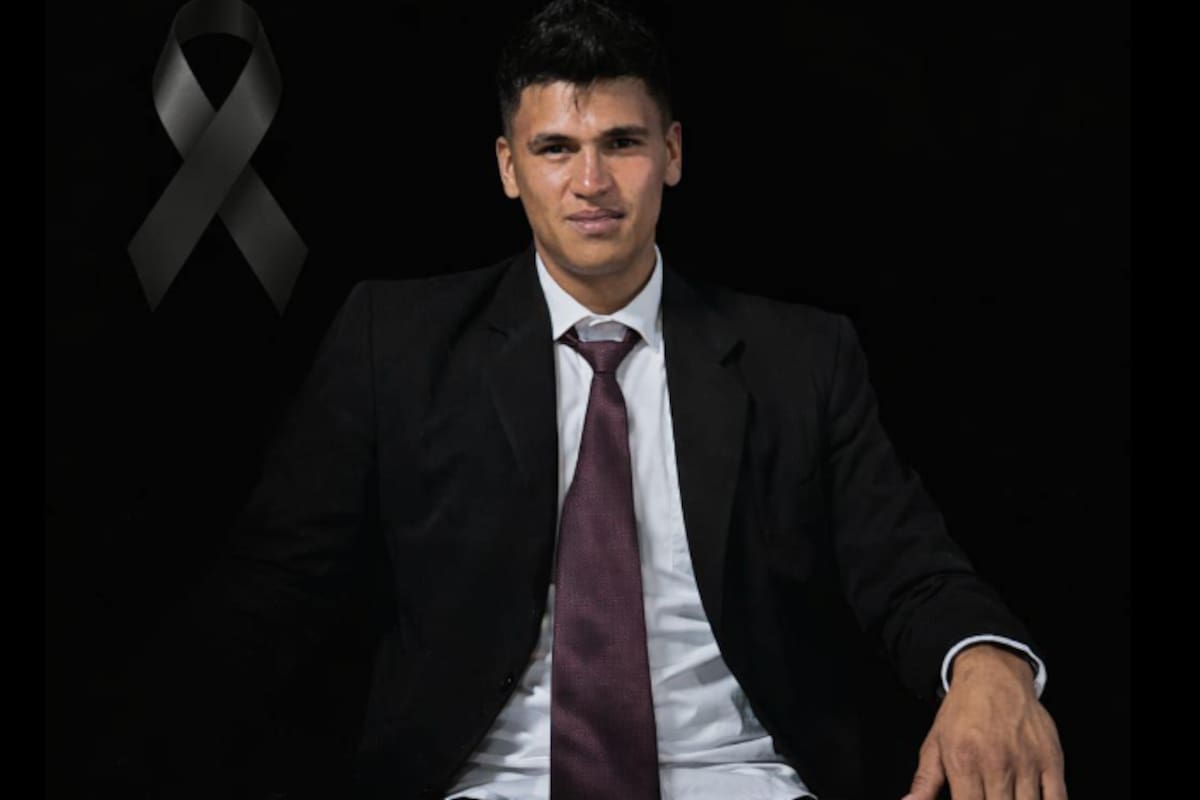 Emanuel Tami Peñaranda, joven minero, perdió la vida en un accidente de motocicleta en zona rural de California, Santander.