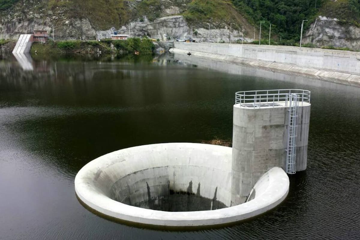 Embalse de Bucaramanga. (Foto: Archivo / VANGUARDIA)