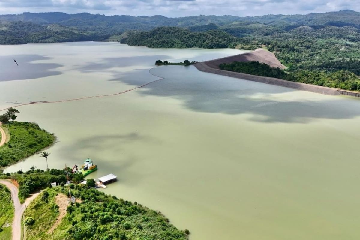 Embalse de la Hidroeléctrica Urrá. // Foto: tomada de Instagram @urragenerador.