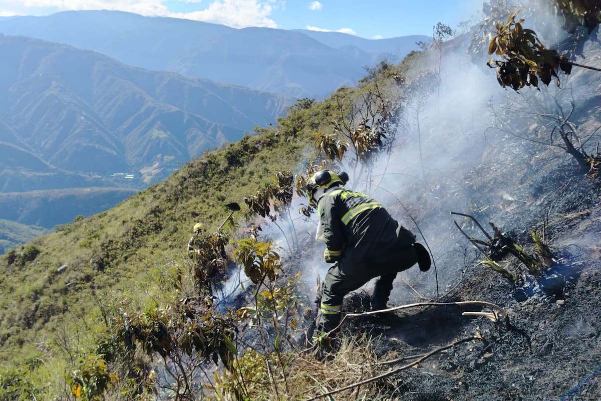 Las condiciones climáticas extremas elevan la amenaza de incendios en Santander.
