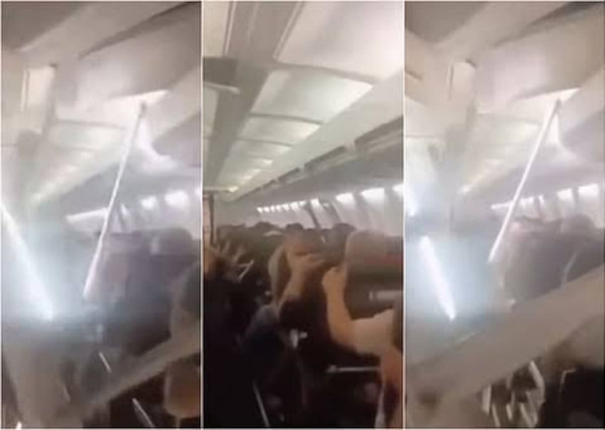 Un avión sufrió fuertes vibraciones tras despegar en Irán, se desprendió el techo y debió aterrizar de emergencia.