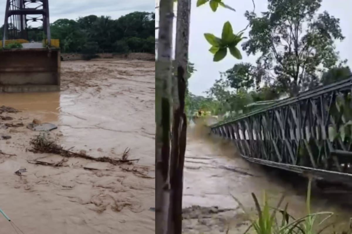 Uno de los puntos más afectados se encuentra en la vereda Caño Negro, sobre la vía que comunica a Cubará con Saravena.
