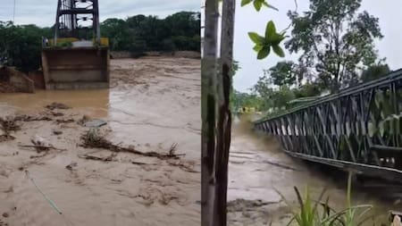 Alerta roja en Arauca: fuertes lluvias derriban puentes y dejan incomunicado al departamento