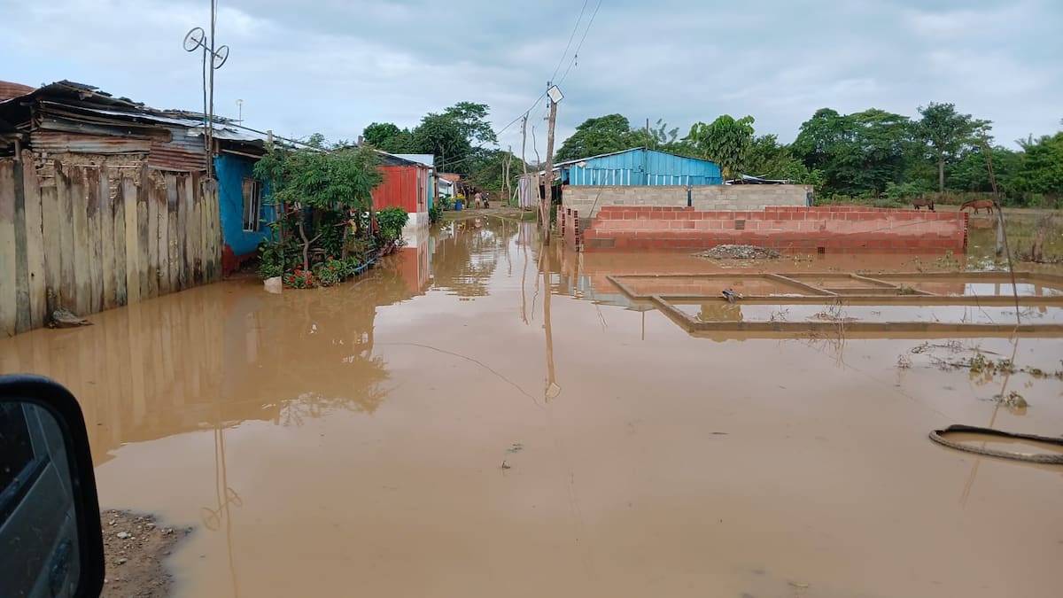 Las inundaciones en Arenal afectan a cientos de familias. // Foto: cortesía - Gobernación de Bolívar