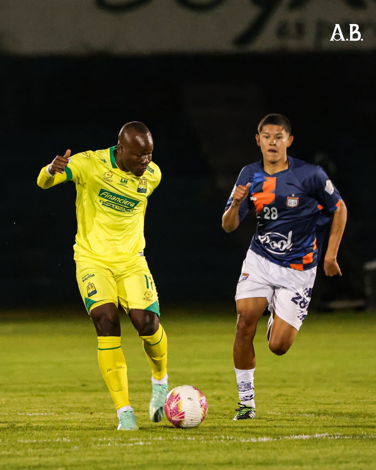 Atlético Bucaramanga perdí un invicto de 13 partidos al caer 1-0 ante Chicó en Tunja, en la Liga BetPlay II de 2026. Foto: cortesía AB.