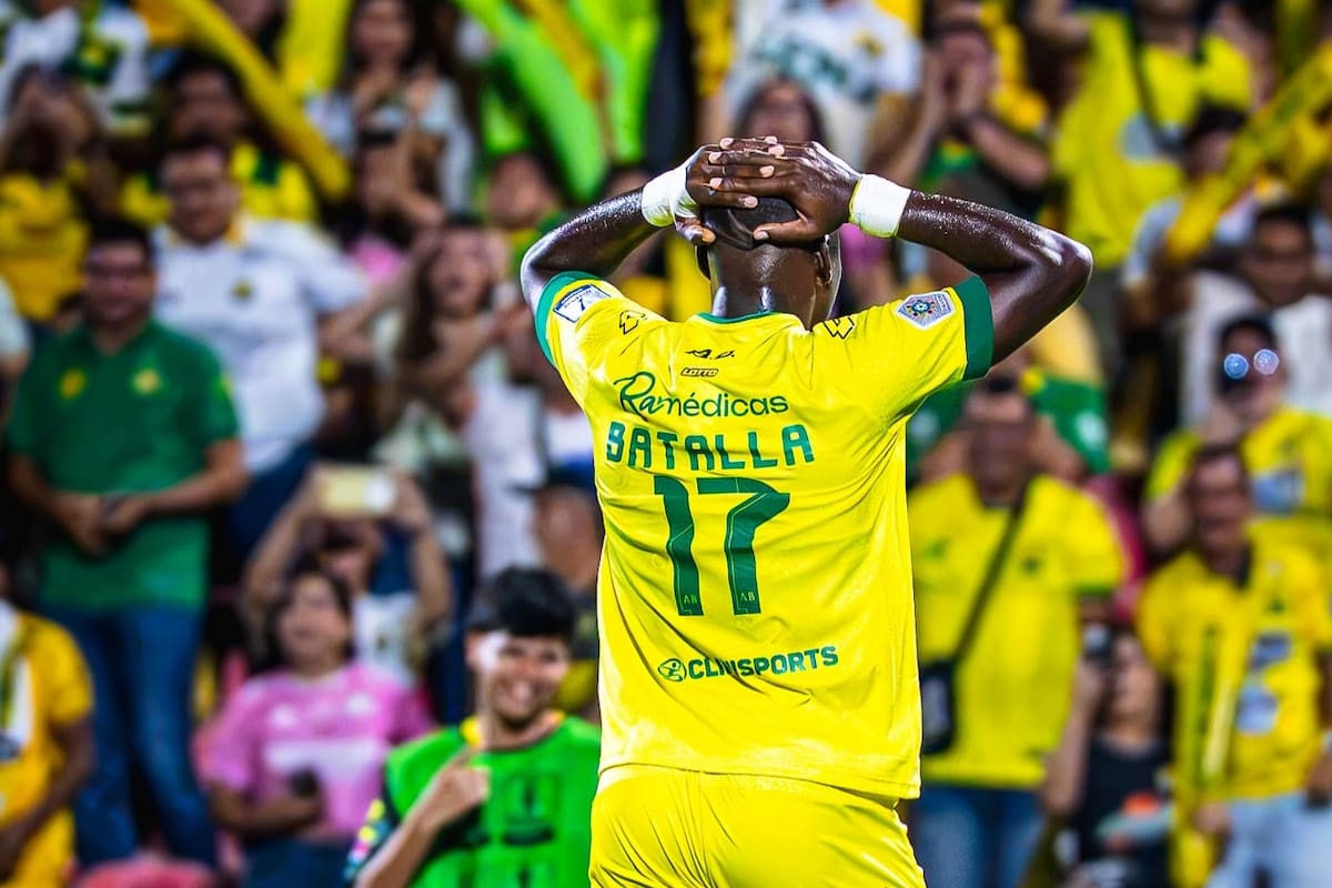 Emerson Batalla, tras el empate de Atlético Bucaramanga: “Tenemos que cerrar mejor los partidos”. Foto: Redes sociales Emerson Batalla/Alejandro Camacho