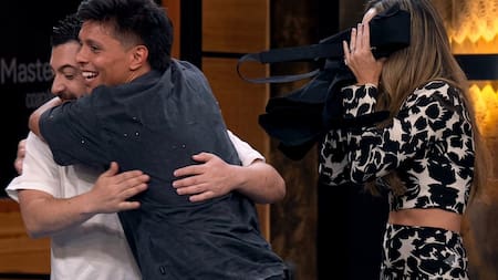 Emiro Navarro golpea por accidente a Claudia Bahamón en MasterChef Celebrity