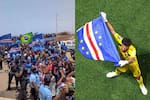 Emotivo recibimiento a Cabo Verde tras su histórica participación se hace viral