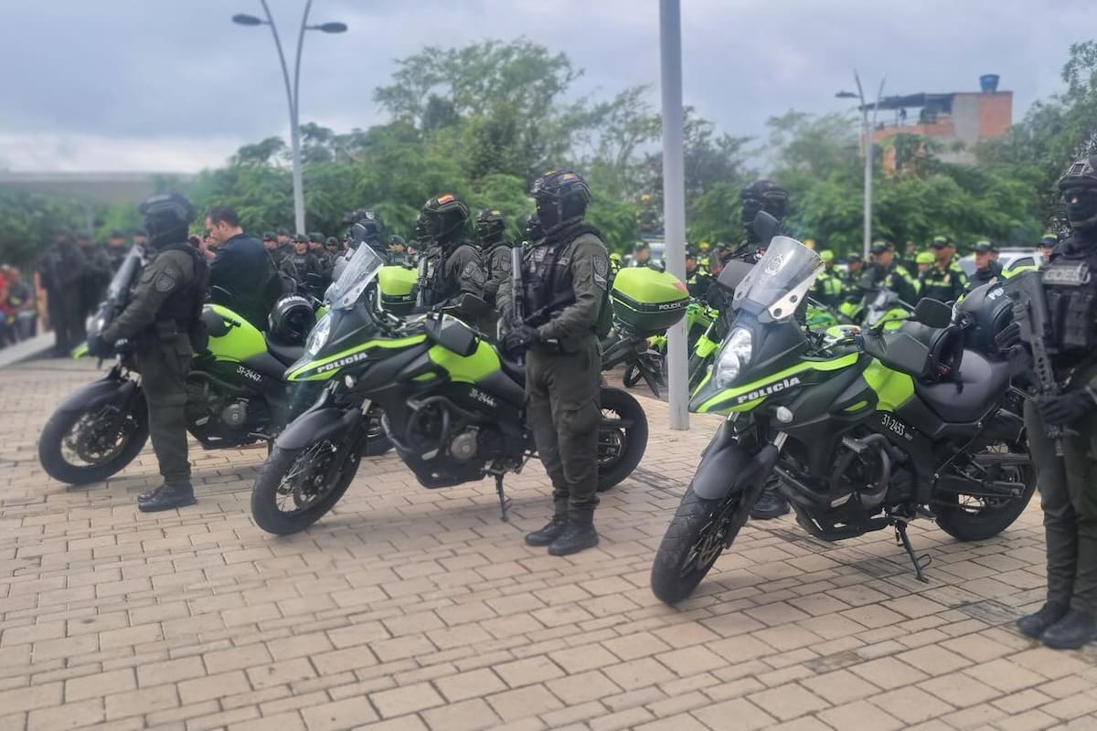 En Bucaramanga y el área se despliegan planes operativos con el apoyo del ‘Escuadrón Fénix’ y el ‘Grupo Phuma’. (Foto: suministrada / VANGUARDIA)