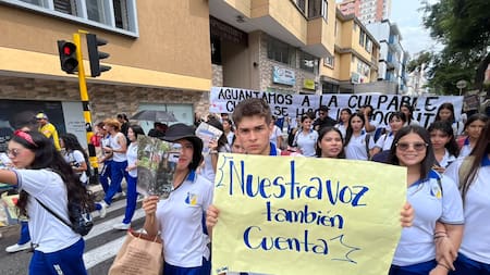 En Bucaramanga, autoridades median ante las protestas de la Escuela Normal