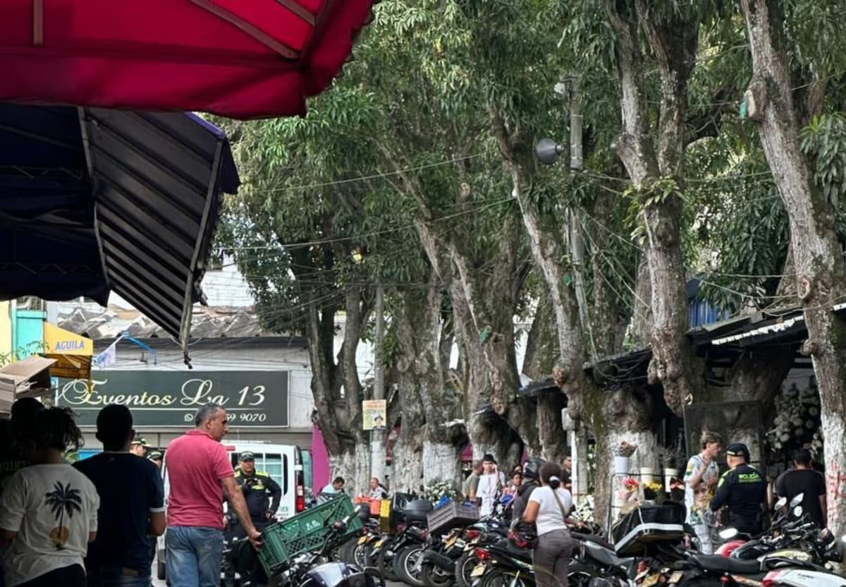 En este lugar ocurrió el ataque que dejó un joven muerto en Bucaramanga.