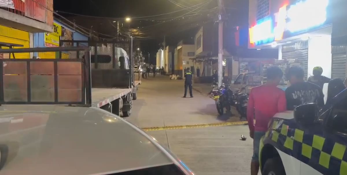 En este sector de La Cumbre ocurrió el ataque armado que acabó con la vida del comerciante.
