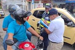 Por esta razón ahora entrevistarán a los motociclistas en Floridablanca