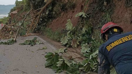 En Girón fue habilitado el paso para vehículos hacia la vereda Acapulco