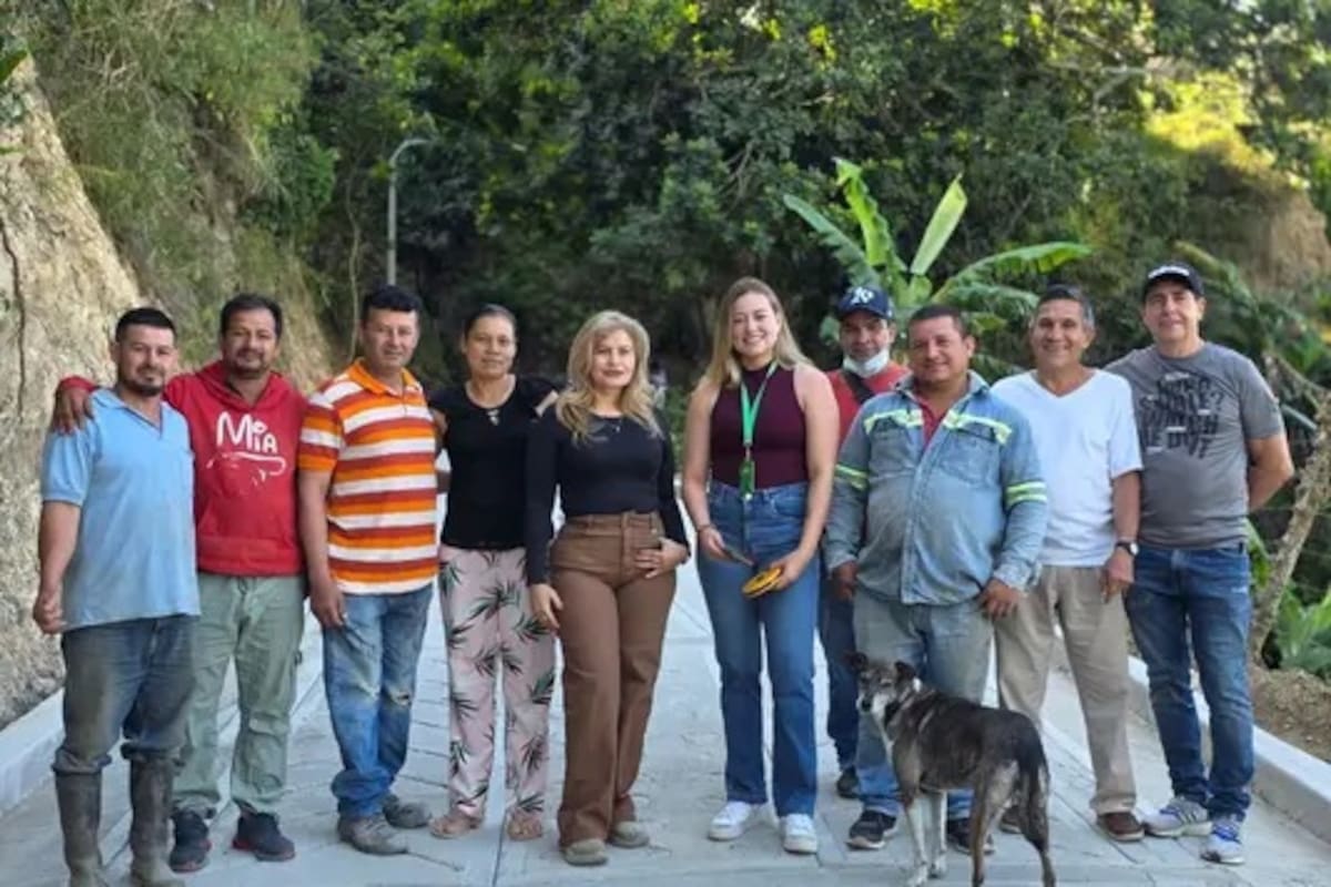 En Piedecuesta, Altos de La Cuesta celebra el mejoramiento de vías terciarias