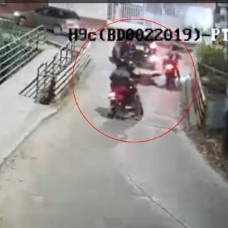 En video: adolescente de 17 años fue perseguido y baleado en Piedecuesta