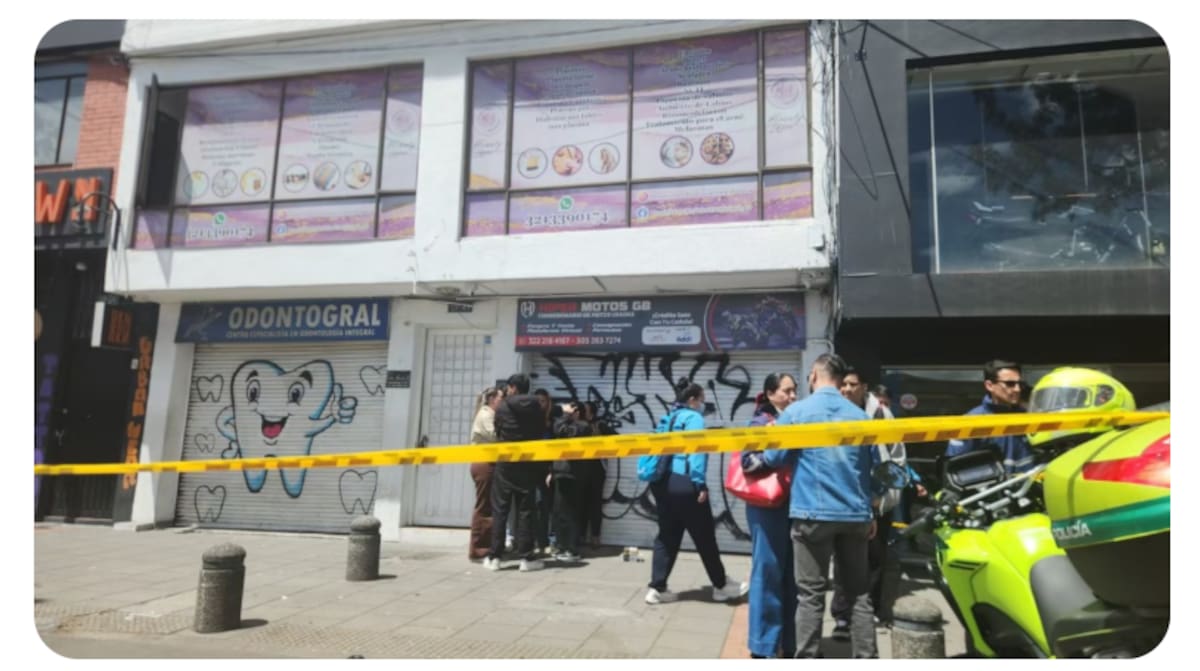 En video quedó el momento en el que Yulixa Toloza fue sacada del centro estético. | Foto: Q' Hubo Bogotá