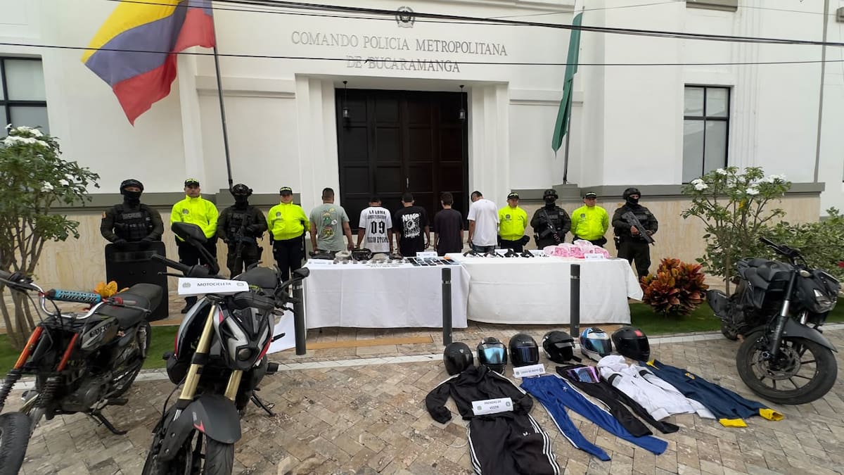En video: revelan cómo fue el operativo en el que cayó alias ‘Julito’ y otros cinco hombres en Floridablanca