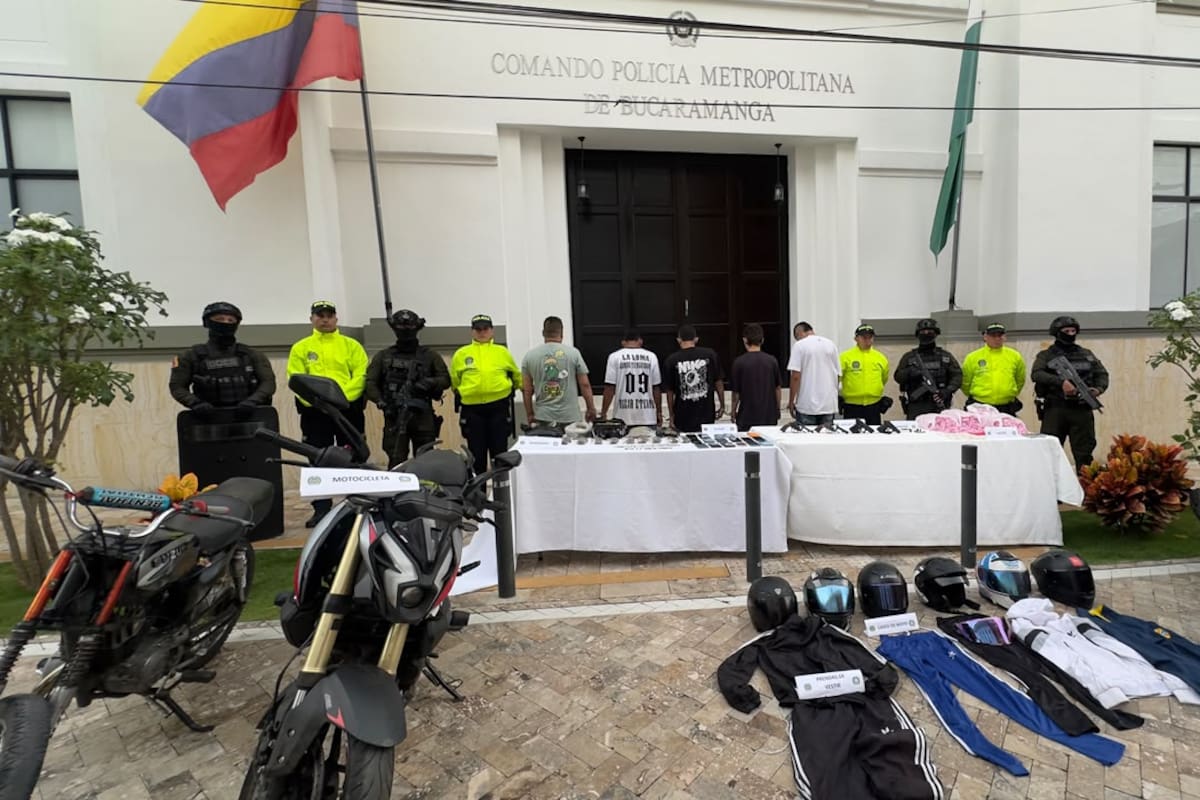 En video: revelan cómo fue el operativo en el que cayó alias ‘Julito’ y otros cinco hombres en Floridablanca