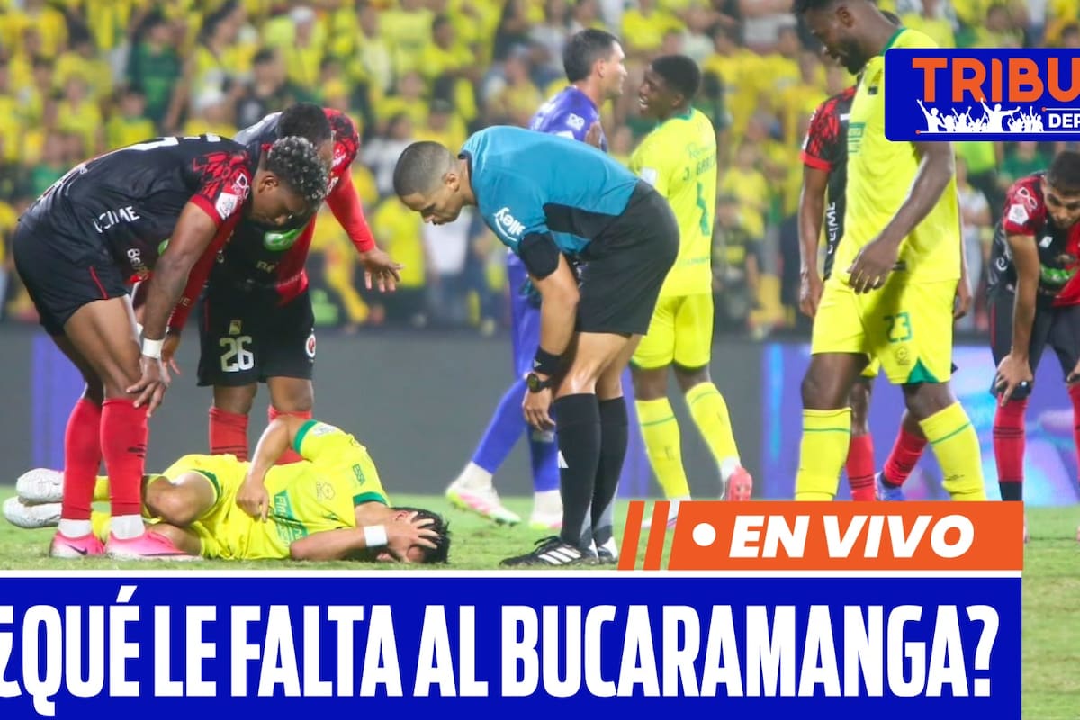En vivo: ¿Le quitó el VAR la victoria al Bucaramanga? El ‘clásico’ que sigue dando de qué hablar. Foto: Jaime Moreno/Vanguardia