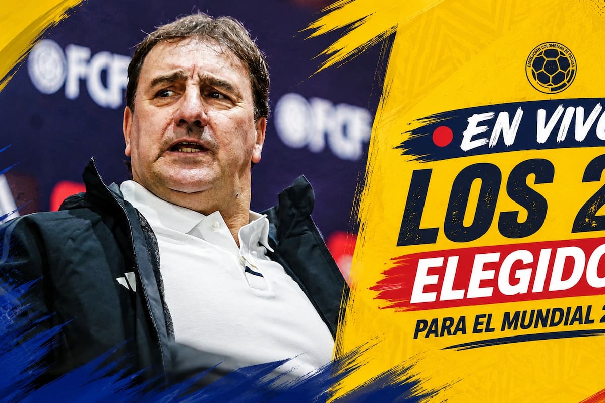 En vivo: Néstor Lorenzo revela los 26 convocados de Colombia para el Mundial 2026: expectativa total en Bogotá.