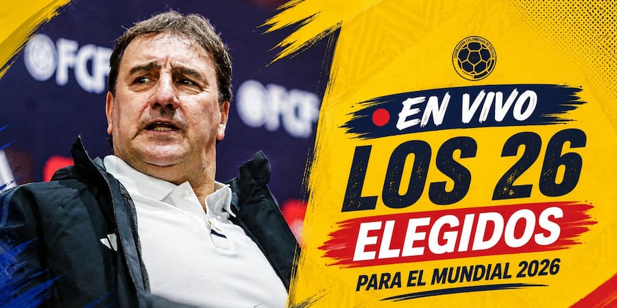 En vivo: Néstor Lorenzo revela los 26 convocados de Colombia para el Mundial 2026: expectativa total en Bogotá