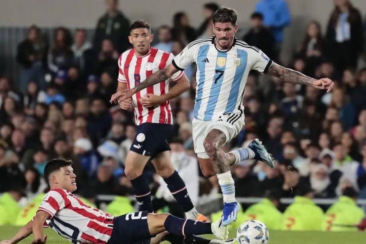 En vivo: Paraguay vs. Argentina - Eliminatorias Sudamericanas al Mundial 2026. (Foto: EFE / VANGUARDIA).