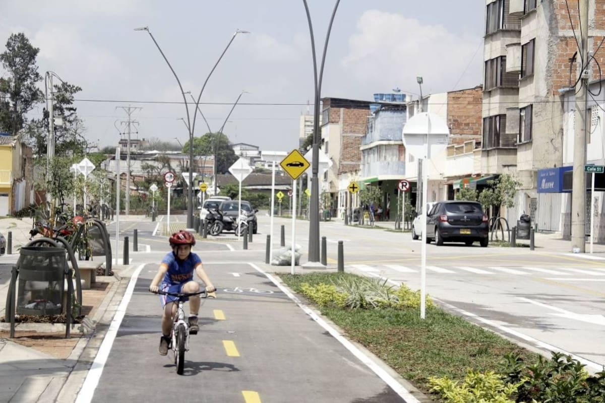 Para construir esta ciclorruta el Gobierno Local destinó un total de $ 1.171 y se espera que esté lista para diciembre próximo. (Foto: Archivo /VANGUARDIA LIBERAL)