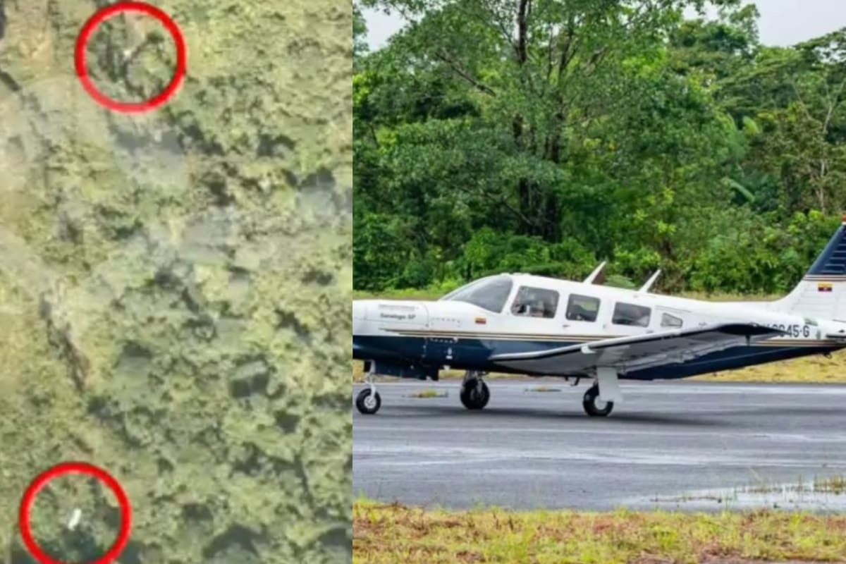 A bordo de la aeronave viajaban cinco personas: el piloto y cuatro ocupantes.