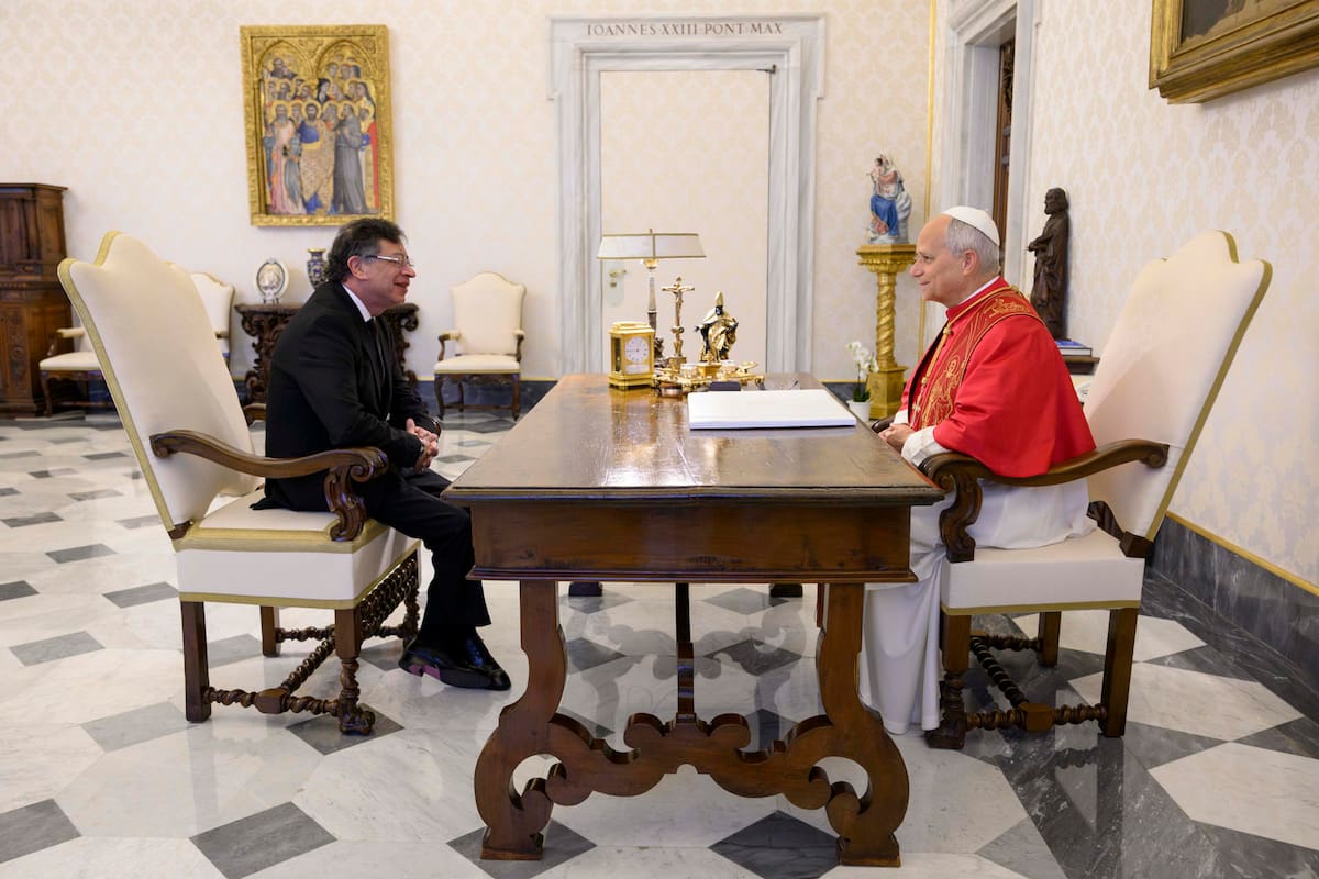 Encuentro entre Petro y el Papa León XIV en Vaticano pone foco en seguridad. | Foto: EFE.