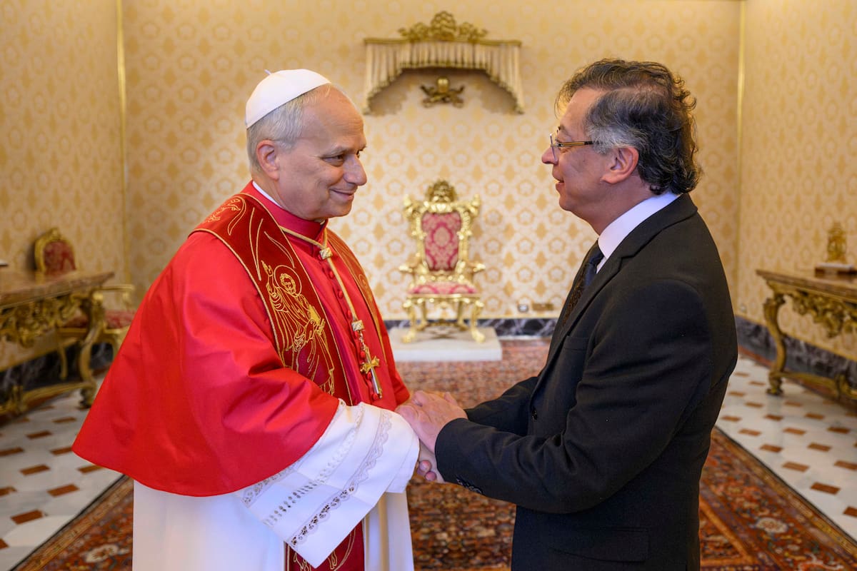 Encuentro entre Petro y el Papa León XIV en Vaticano pone foco en seguridad. | Foto: EFE.