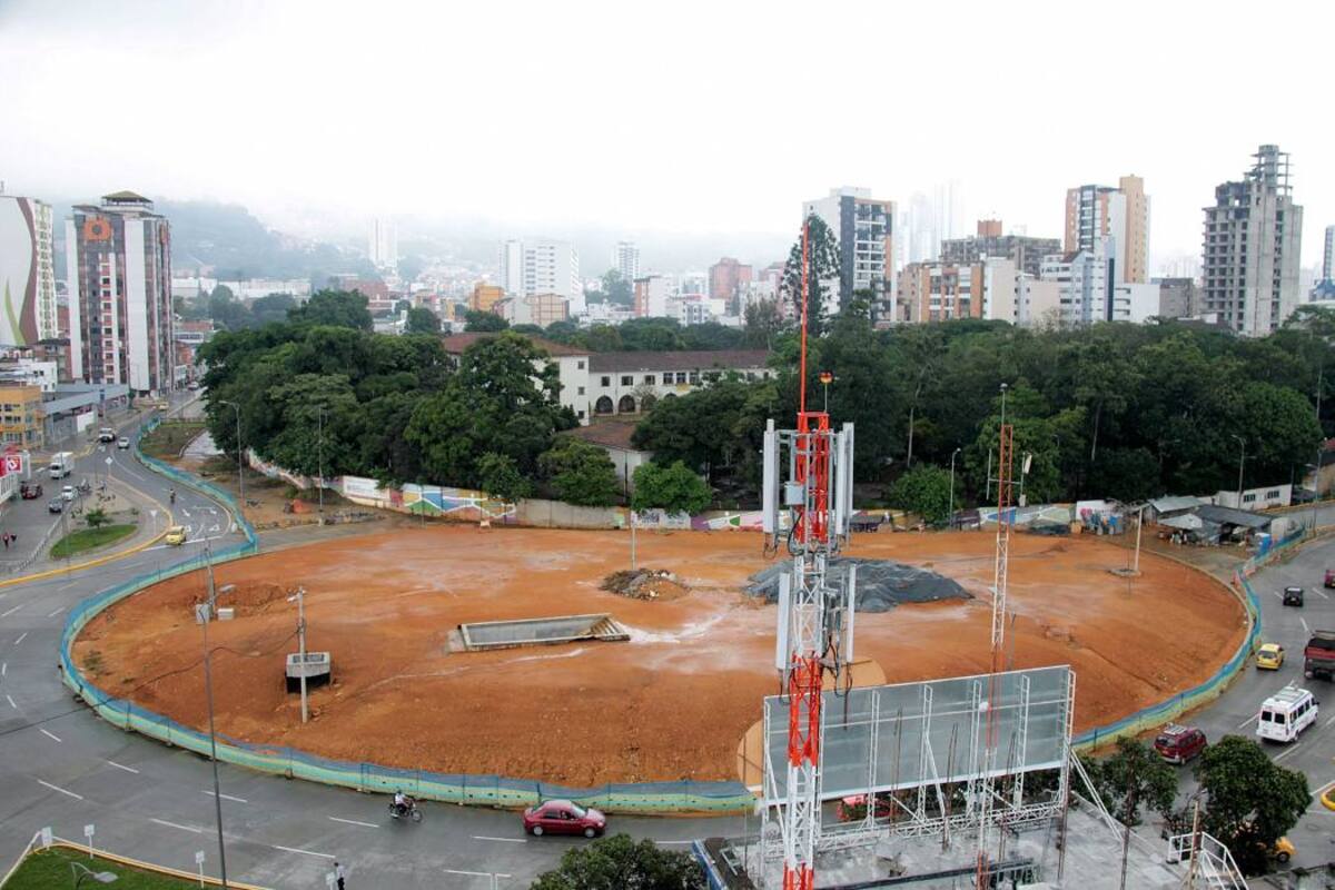 La Alcaldía anunció que con la decisión del Tribunal Administrativo de Santander se prepara para reiniciar las obras del Intercambiador Vial del Mesón de los Búcaros. (Foto: Archivo / VANGUARDIA LIBERAL)