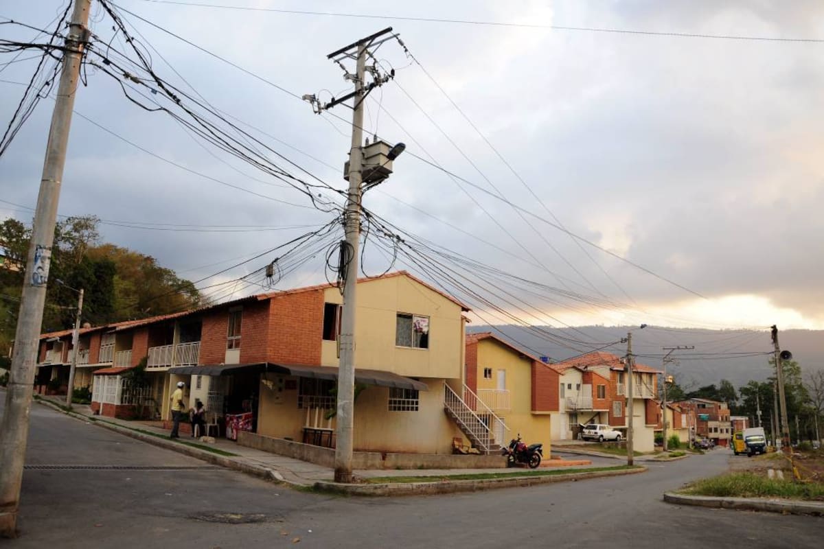 Casi el 90% del barrio ya está pavimentado. Solo quedan algunos tramos pendientes. (Foto: Archivo / VANGUARDIA LIBERAL)