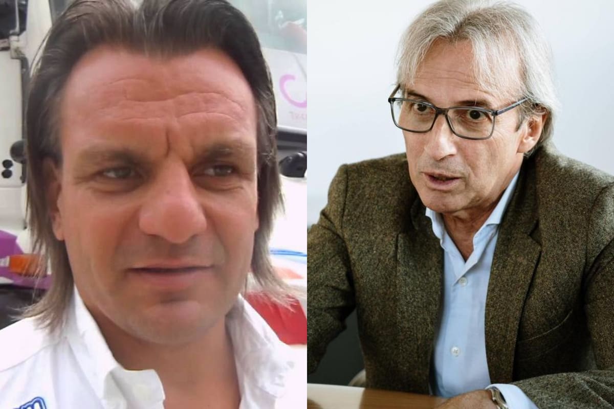A la izquierda Enrico Romagnoli y a la derecha el exembajador Eduardo Ávila Foto: Composición VANGUARDIA