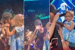 Enrique Iglesias fue viral luego de bailar con una pequeña niña en medio de su concierto