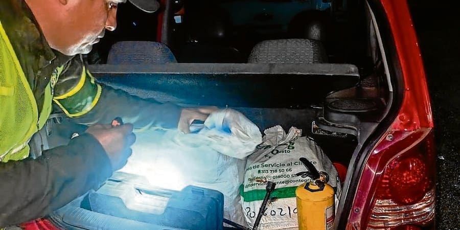 Entregarían 100 kilos de dinamita en El Parque Centenario de Bucaramanga