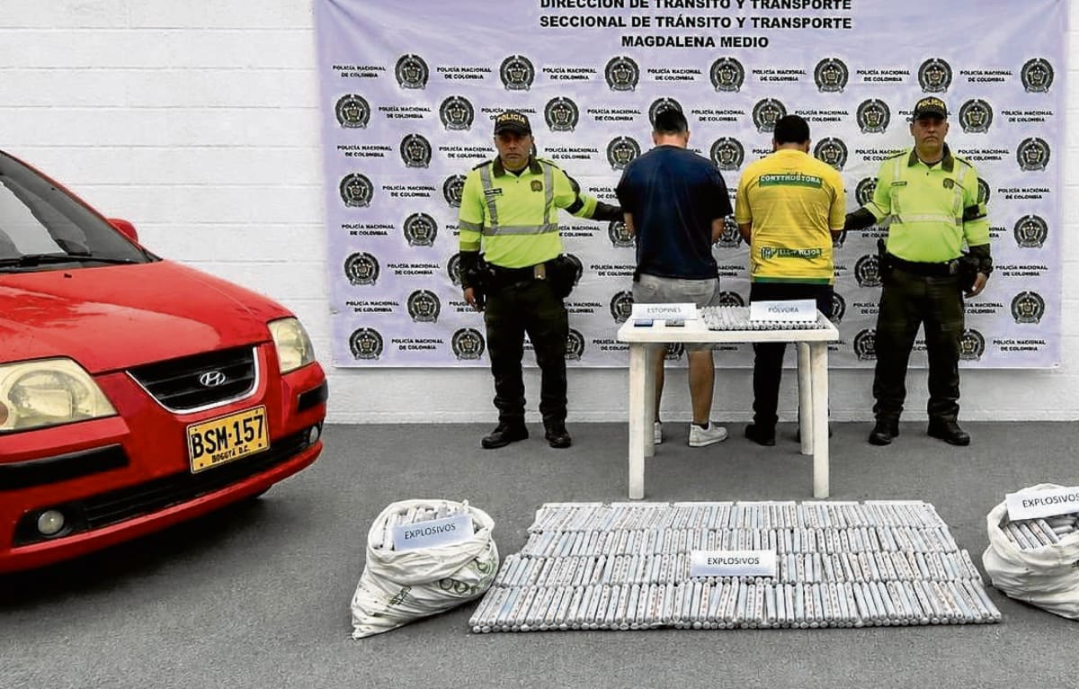 Entregarían 100 kilos de dinamita en El Centenario. Foto suministradas/VANGUARDIA