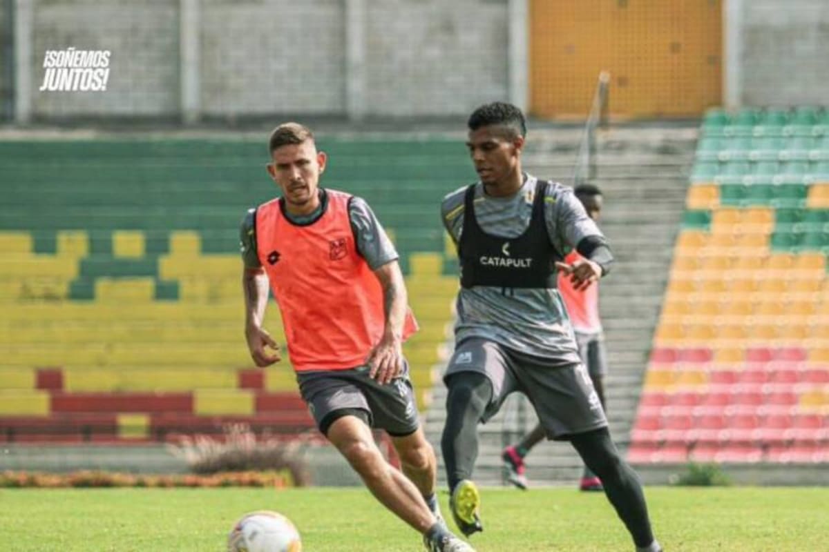 Atlético Bucaramanga realizó un nuevo entrenamiento.