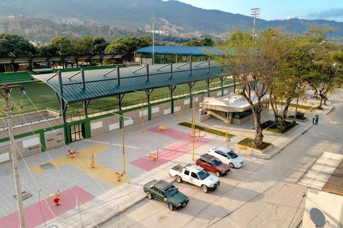 El CAI se construyó contiguo al Estadio Primero de Mayo para velar por la seguridad de ciudadanos y deportistas. (Foto: Suministrada / VANGUARDIA LIBERAL)