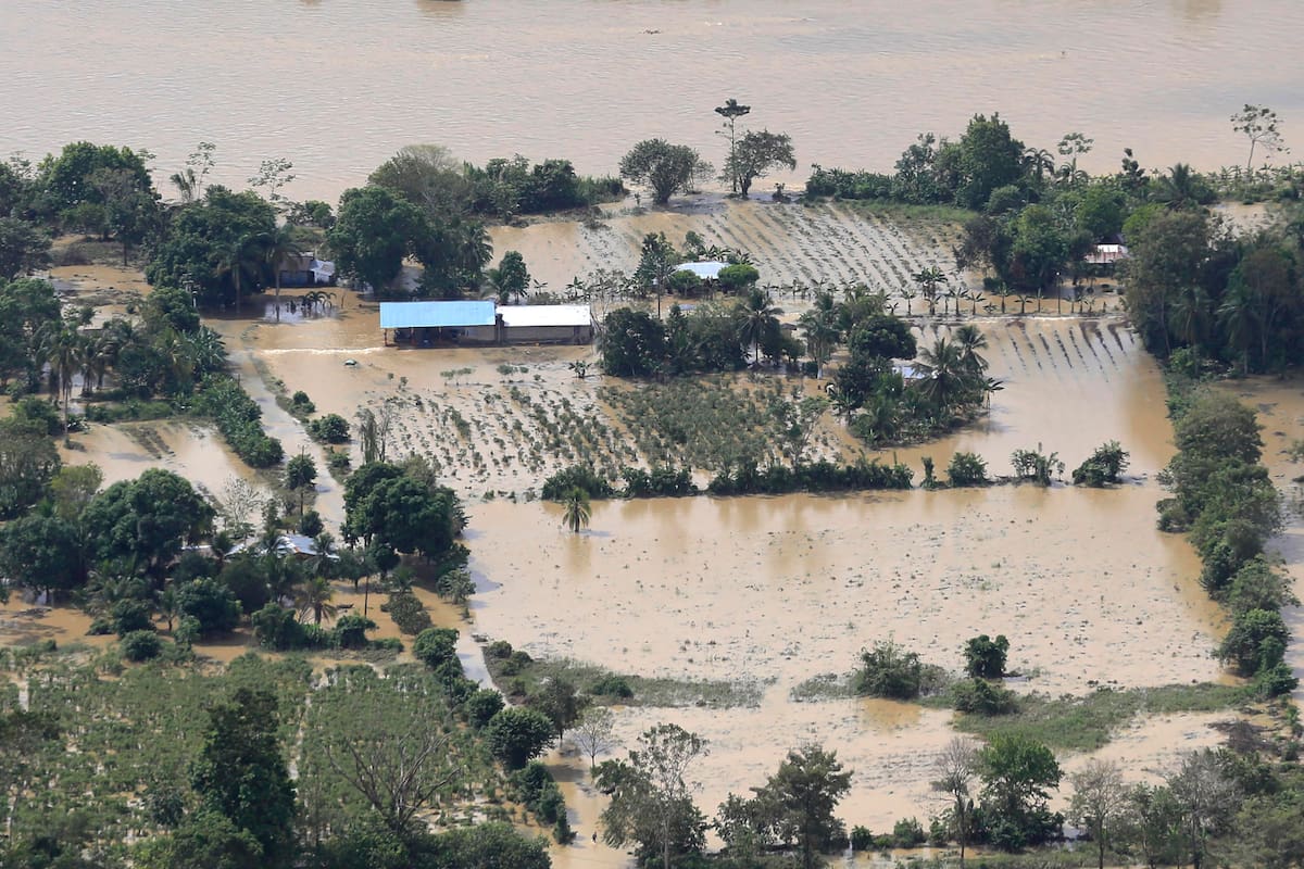 Envían 10 toneladas de ayuda humanitaria para damnificados por lluvias. | Foto: EFE