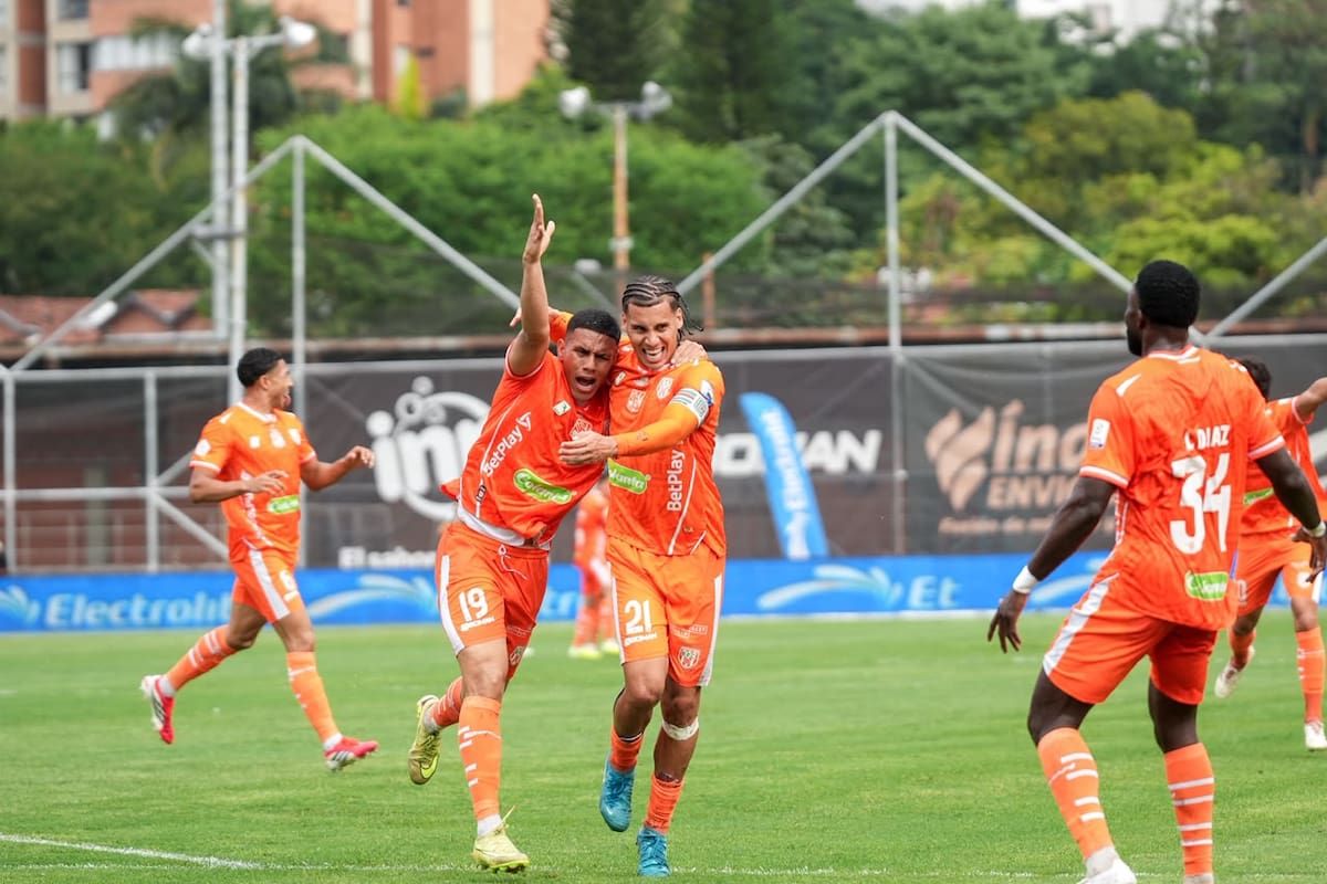 Envigado le gana al Real Cartagena 1-0. // COLPRENSA