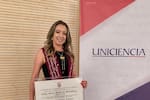 Grado de Erika Gualdrón Hernández en Uniciencia