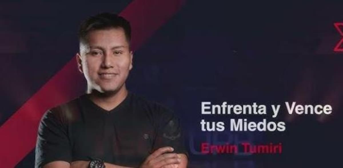 ERWIN TUMIRI. Foto: Redes sociales.