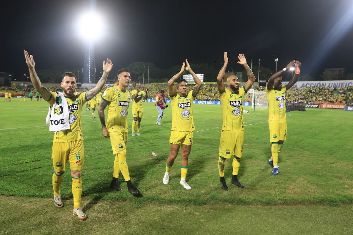 ¿Es cierto que Atlético Bucaramanga tiene una pequeña opción de clasificar? Aquí le contamos. Foto: Colprensa.