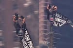 Escalaron el Empire State sin arnés para pedir matrimonio: el inesperado final sorprendió a todos