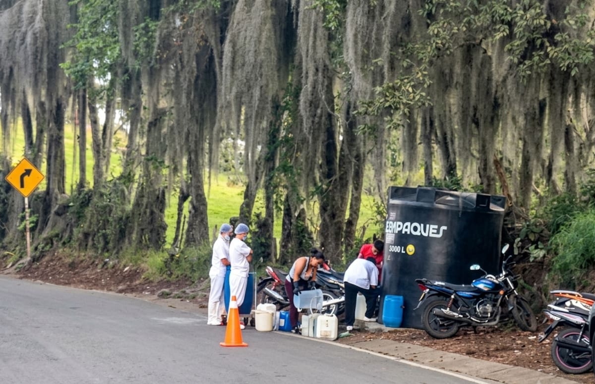 El acueducto de Vélez depende de un sistema obsoleto que trae el agua desde el municipio de Bolívar.
Foto: Suministrada /VANGUARDIA.