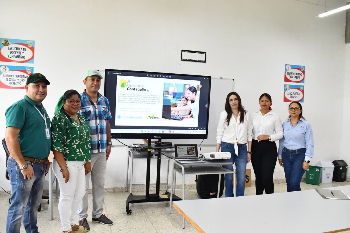 Ecopetrol y Corpoeducación con el apoyo de la Alcaldía de Cantagallo, firmaron una alianza para mejorar la calidad educativa.